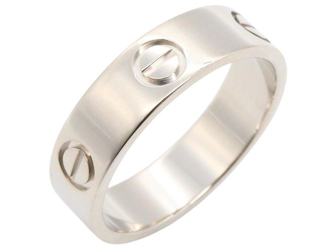 Anillo Love de Cartier en oro blanco de 18K