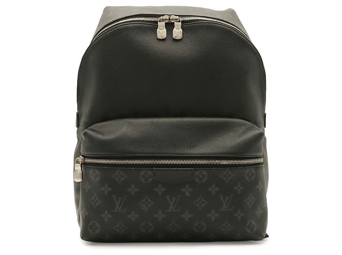 Louis Vuitton Taigarama Monogram Eclipse Backpack Brown Black