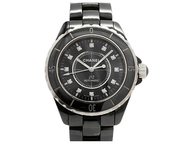 Orologio Chanel J12 Diamond H1626 Quadrante Nero da Uomo
