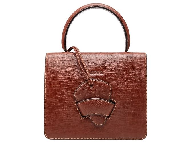 Borsa Loewe Barcelona Marrone