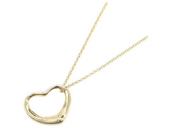 Elsa Peretti Collar Open Heart de Tiffany & Co. en oro amarillo de 18K Dorado