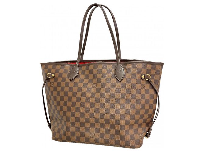 Louis Vuitton Damier Neverfull MM Tote Bag N51105 Ebene Damier ebene