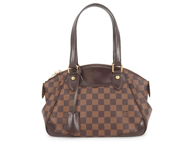 Borsa Louis Vuitton Damier Ebene Verona PM Rosso