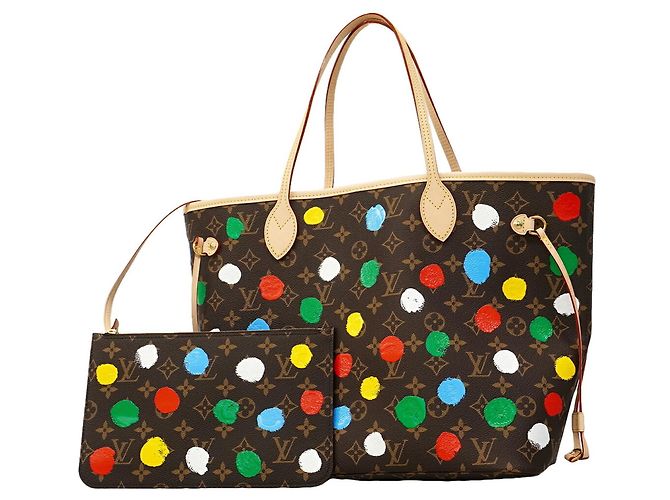 Bolsa Tote Louis Vuitton Monogram Neverfull MM Marrom Multicor