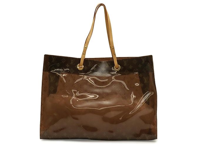 Sac Cabas Louis Vuitton Monogram Vinyl Cabas Cruise Marron