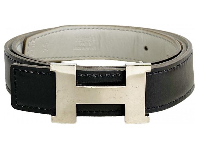 Hermès Hermes Constance Belt Black