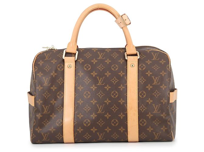 Sac Boston Monogram Louis Vuitton Marron