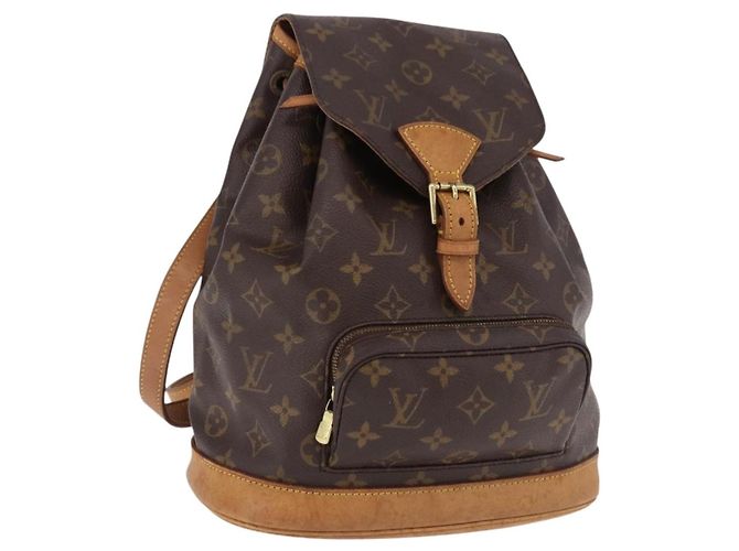 Louis Vuitton Montsouris Monogram MM Marron