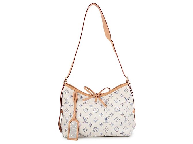 Bolso de hombro Louis Vuitton Monogram Jacquard Multicolor Blanco roto Monograma