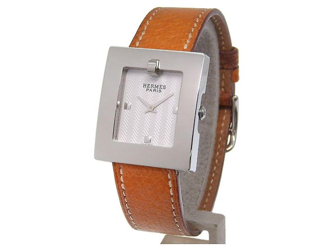 Hermès Hermes Gürtel Quartz Edelstahl und Leder 26