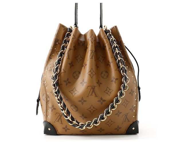 Noe Borsa a tracolla Louis Vuitton Monogram Reverse Beige