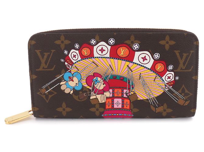 Cartera Zippy Vivienne Monogram Louis Vuitton Multicolor Monograma