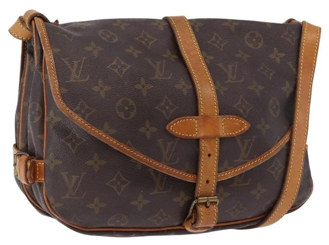 Louis Vuitton Saumur Canvas 30 Marron