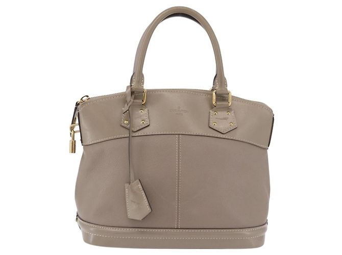 Louis Vuitton Suhali Lockit Leather PM Marrom