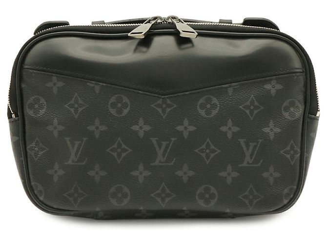Riñonera Louis Vuitton Monogram Eclipse Castaño Negro