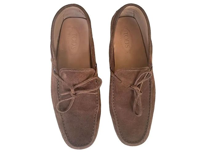 Mocassins Tod's en daim marron