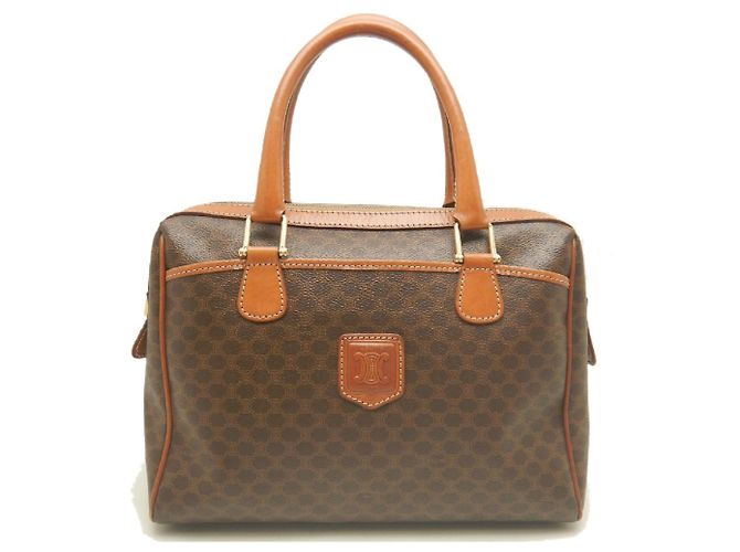 Céline Sac à main Celine Macadam marron