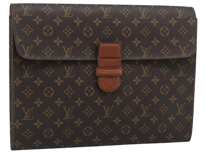 LOUIS VUITTON Monogram Posh Ministor Briefcase M53445 LV Auth 192773 Monograma