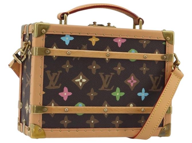 LOUIS VUITTON Monogram Handle Trunk Shoulder Bag 2way LV Auth 191264SM