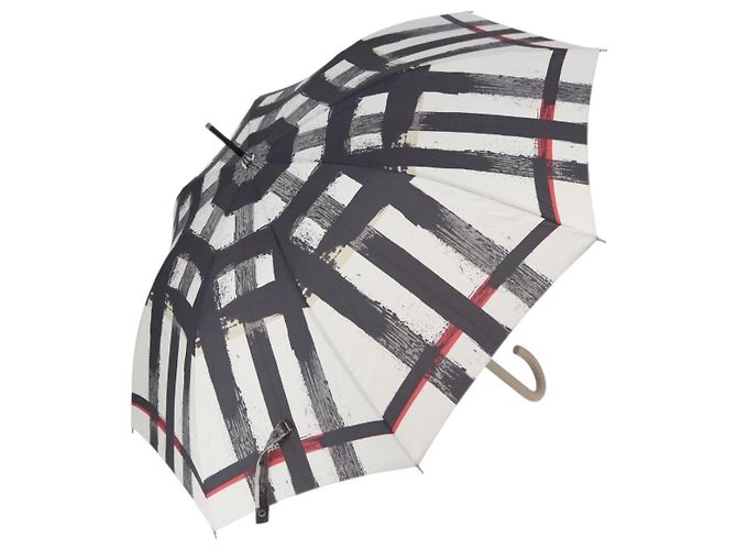 Ombrello BURBERRY Nova Check Nylon Gray Auth YKZ611A Marrone