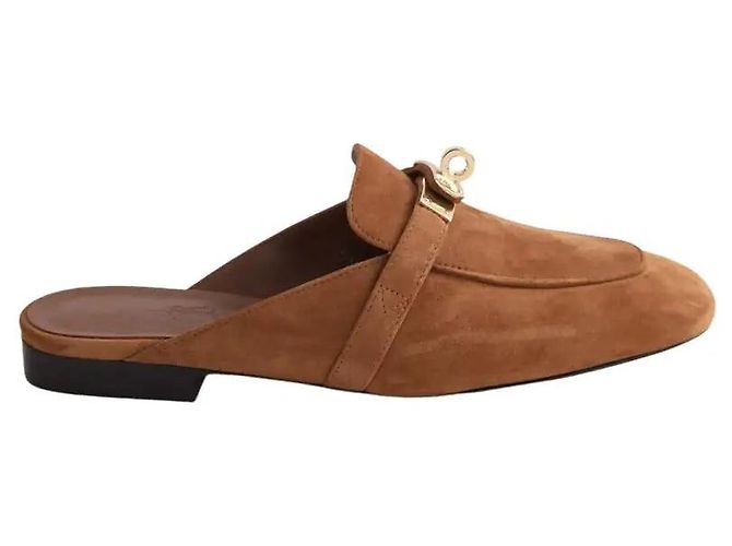 Hermès Camel Mules Kamel