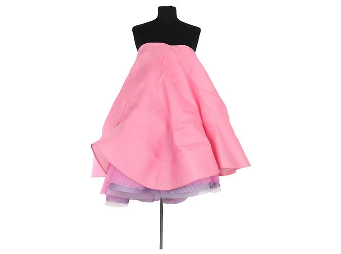 Nina Ricci Vestido de cerimónia Desfile verão 2020 rosa