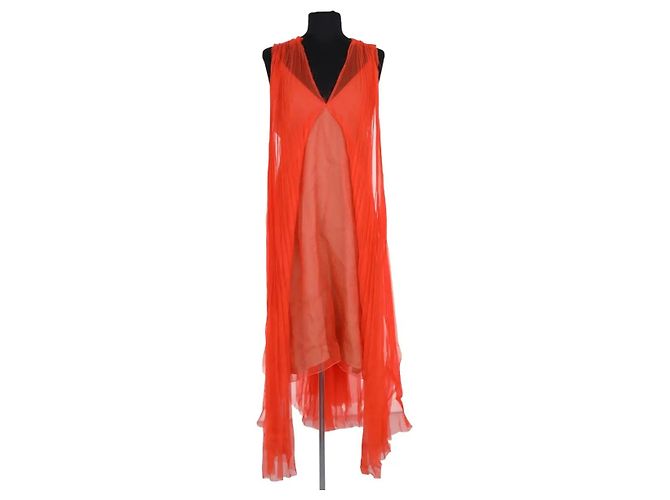 Lanvin Vestido de cerimónia laranja