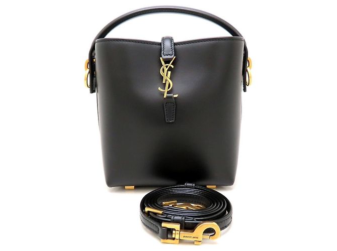Mini borsa a secchiello Yves Saint Laurent Nero 