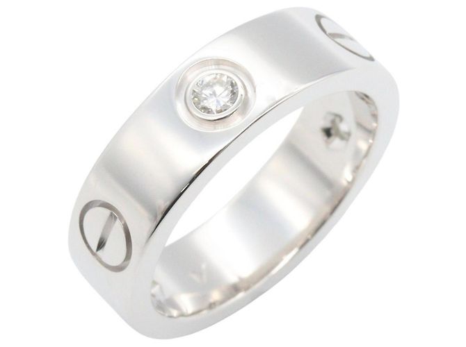 Anillo Love de Cartier en oro blanco de 18K