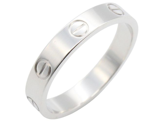 Anillo Cartier Mini Love en oro blanco de 18K