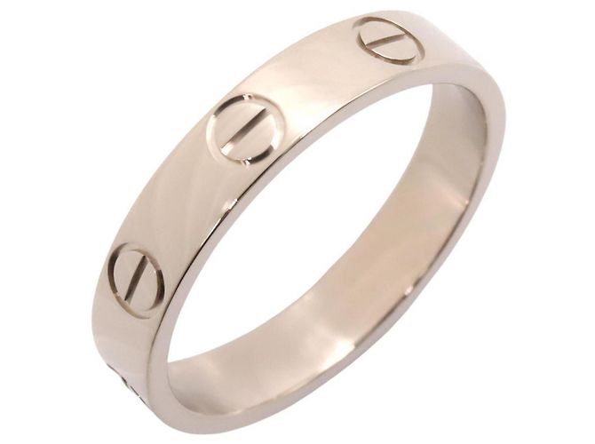 Anillo Mini Love de Cartier en oro blanco de 18K