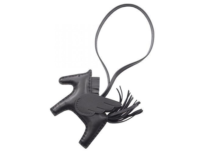 Hermès Charm per borsa Hermes Rodeo Pegasus PM Black Nero 