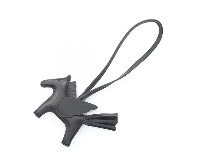 Hermès Charm Hermes Rodeo Pegasus PM Noir