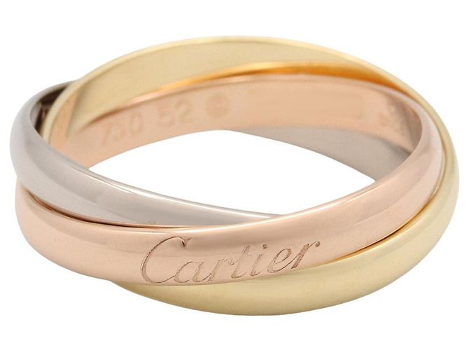Cartier Trinity Ring Silber Golden 