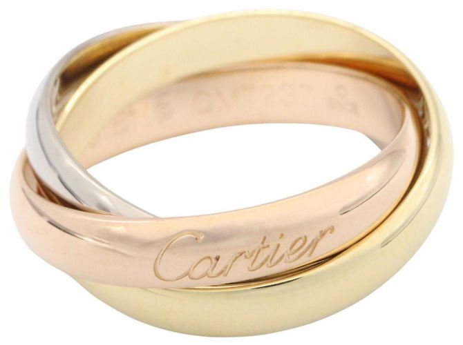 Cartier Trinity Ring Classic Silber Golden
