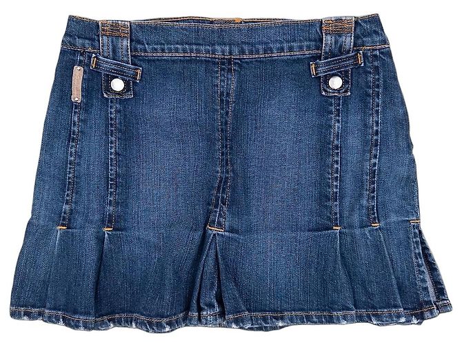 Dolce & Gabbana 2000s Denim Mini-Skirt
