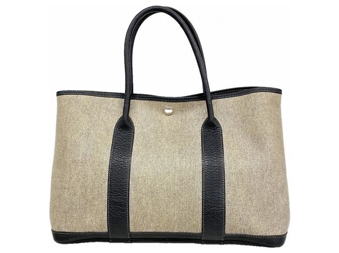 Hermès Sac cabas Hermes Garden PM Noir