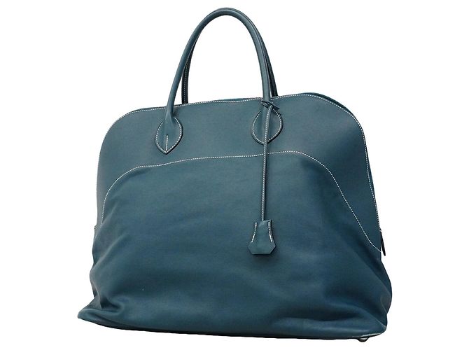 Hermès Bolsa Hermes Bolide Relax 45 Azul