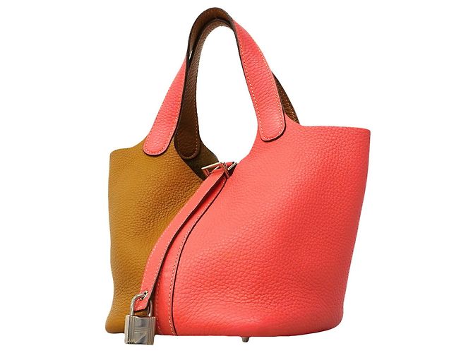 Hermès Borsa Hermes Picotin Lock PM Rosa 