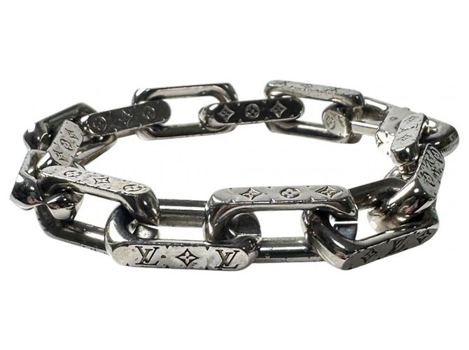 Bracciale a catena collana Monogram Louis Vuitton Argento