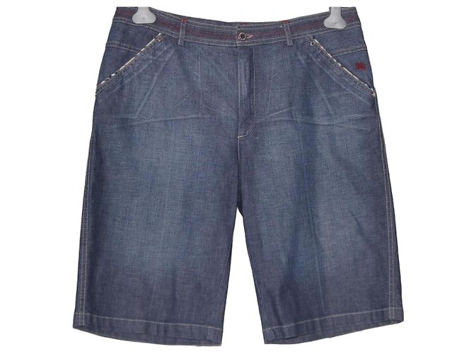 Burberry Jeans-Shorts Blau