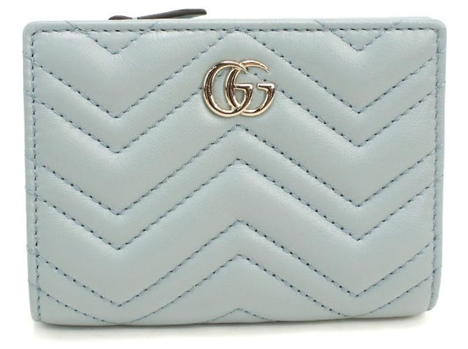 Marmont Portafoglio Bi-Fold Gucci blu