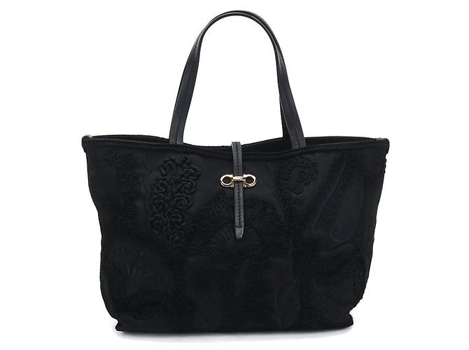 Borsa Tote nera da donna Salvatore Ferragamo Nero
