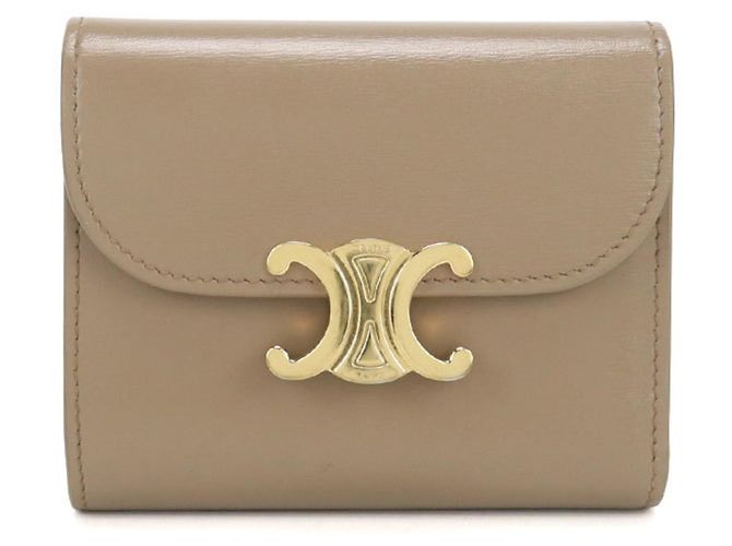 Céline Cartera tríptico Celine en beige
