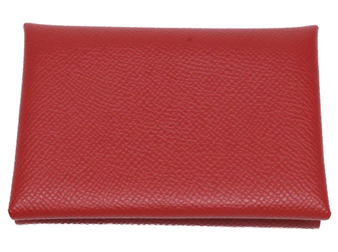 Hermès Monedero Hermes Calvi Duo Epsom