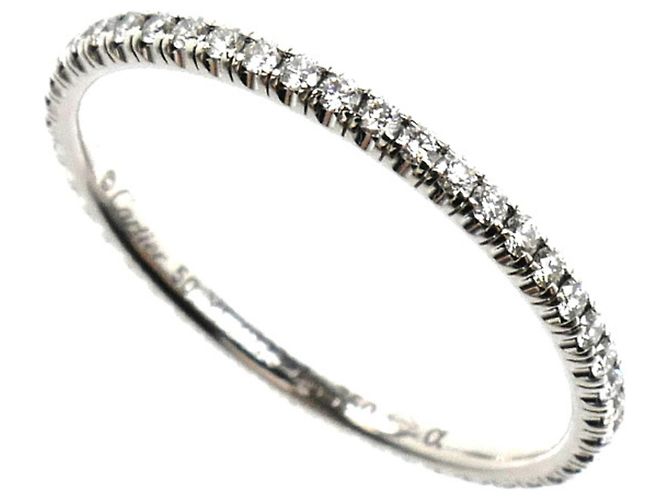 Cartier 18K Weißgold Diamantring