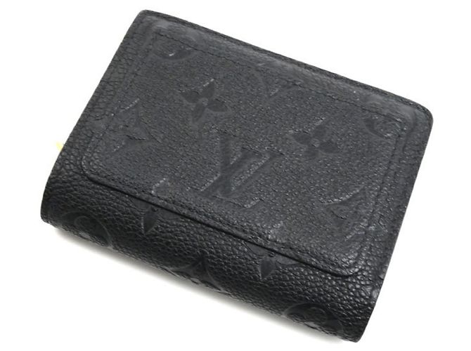 Carteira bi-fold Louis Vuitton Portefeuille Claire Preto