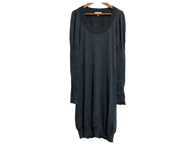 Autre Marque John Smedley Strickkleid Braun