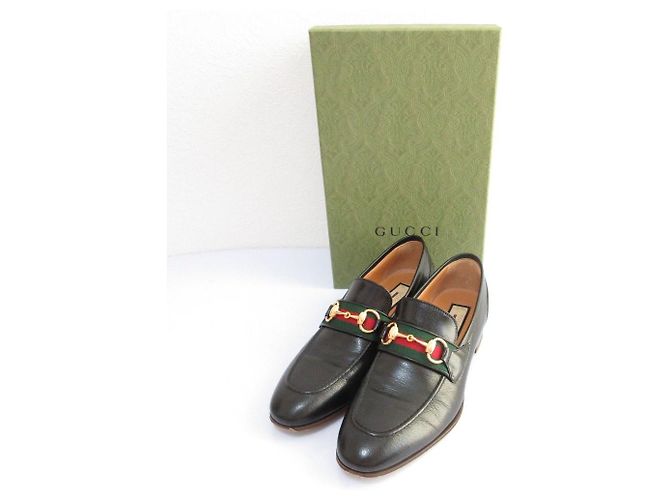 Escarpins mocassins en cuir Gucci Webline