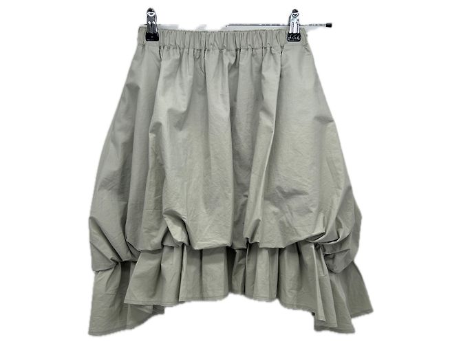 Autre Marque Falda de algodón gris RENAISSANCE RENAISSANCE